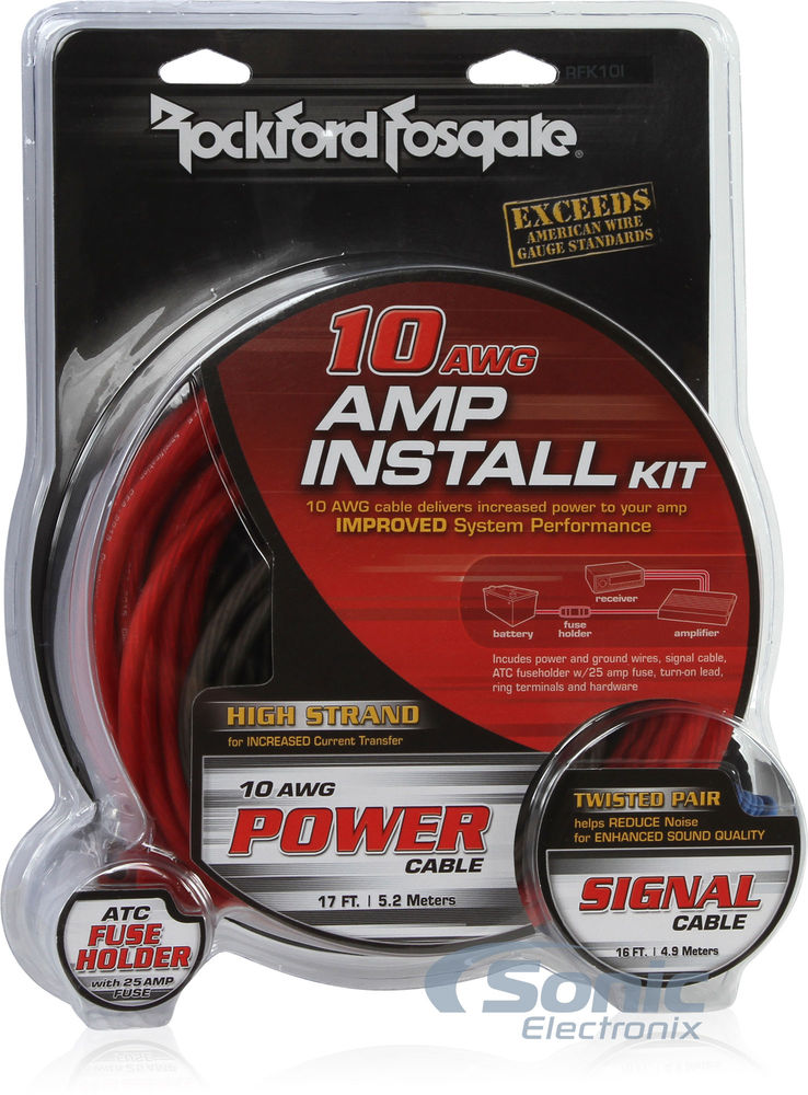 Rockford Fosgate RFK10I (OPEN BOX COMPLETE) Image 7