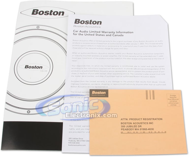 Boston Acoustics G312-4 Open Box Image 5