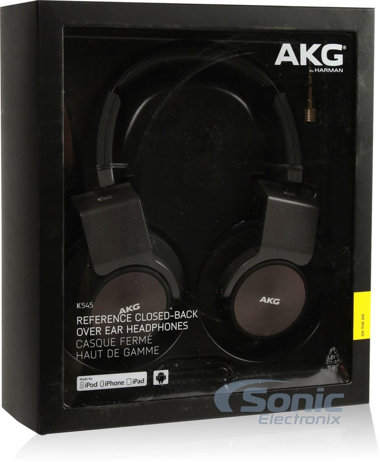 AKG K545BLK Open Box Complete Image 10