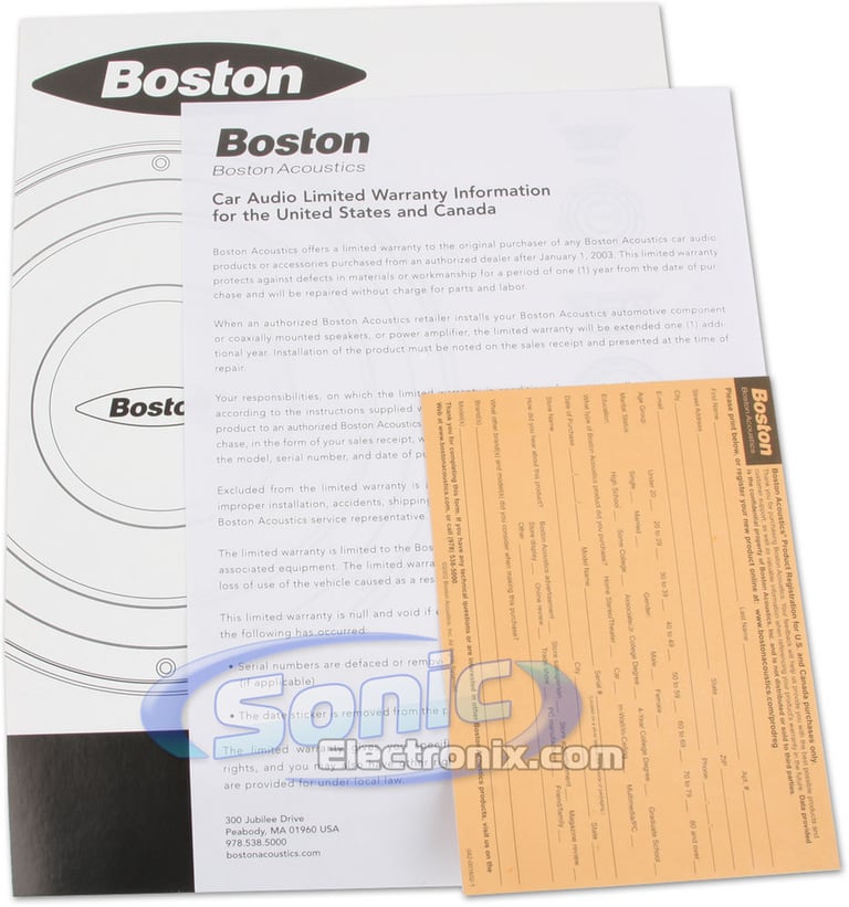 Boston Acoustics G108-44 Image 5