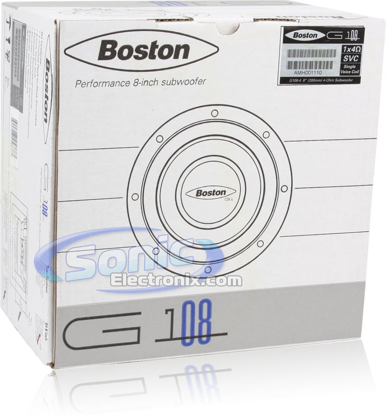 Boston Acoustics G108-4 Open Box Image 6