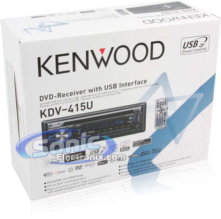Kenwood KDV-415U Image 8