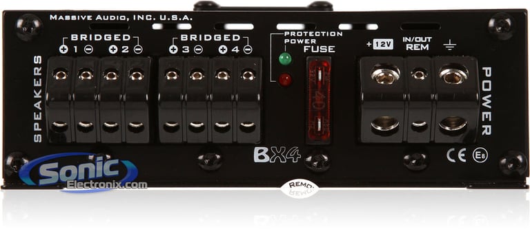 Massive Audio BX4 (OPEN BOX COMPLETE) Image 12