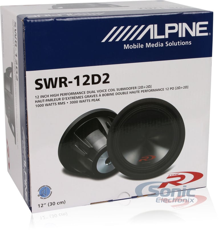 2000 Watt Dual 12" Alpine Type-R + Hifonics Bass Bundle Image 13