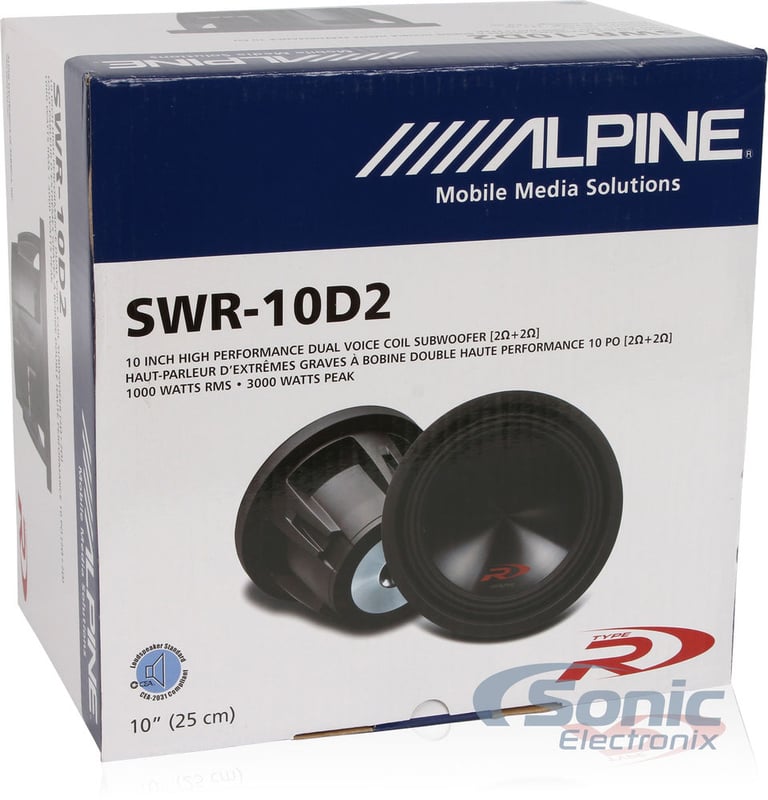 AudioControl The Epicenter 600 + FREE 10" Alpine Type R SWR-10D2 Image 5