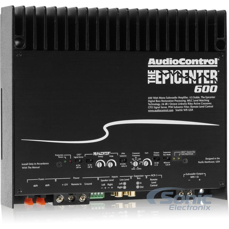 AudioControl The Epicenter 600 + FREE 10" Alpine Type R SWR-10D2 Image 6