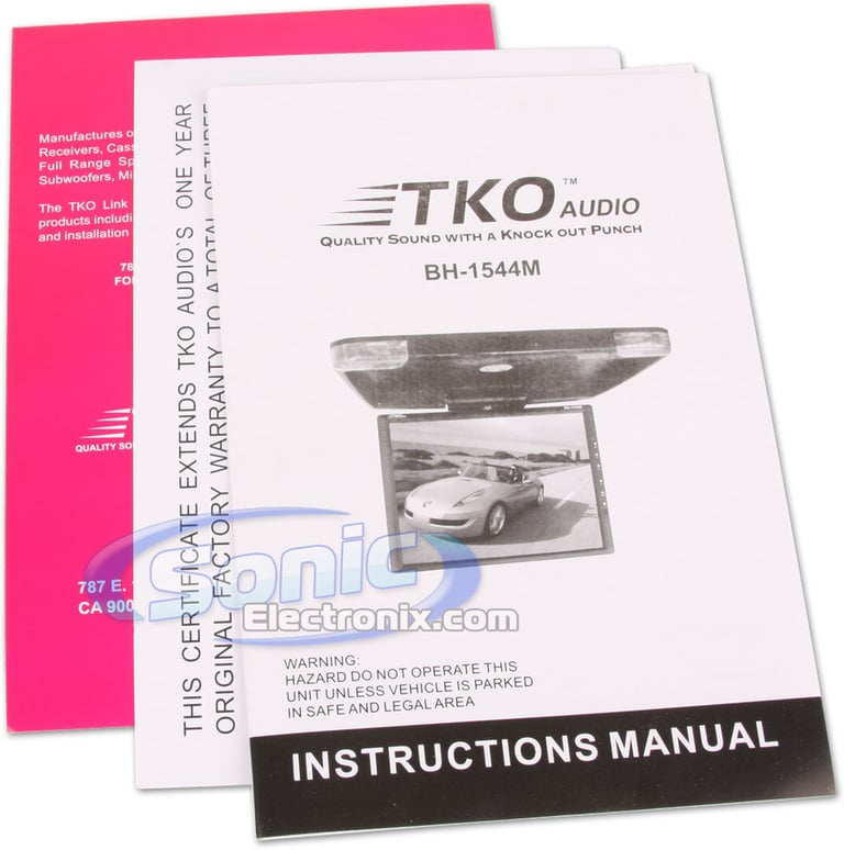 TKO Audio BH-1544M Image 5