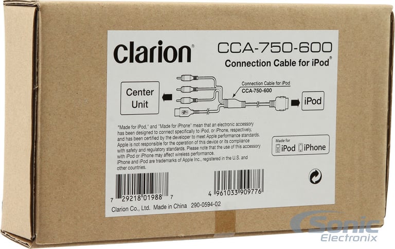 Clarion CCA750 Image 2