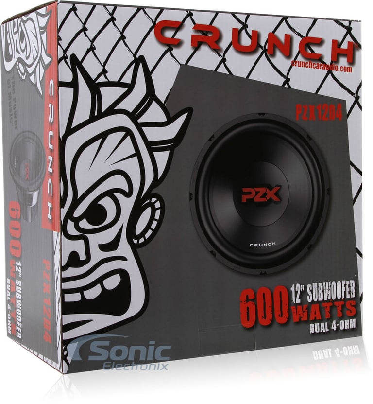 Crunch 1000-Watt Max Dual 12" Subwoofer Bass Bundle w/ Amp and Wiring Kit Image 11