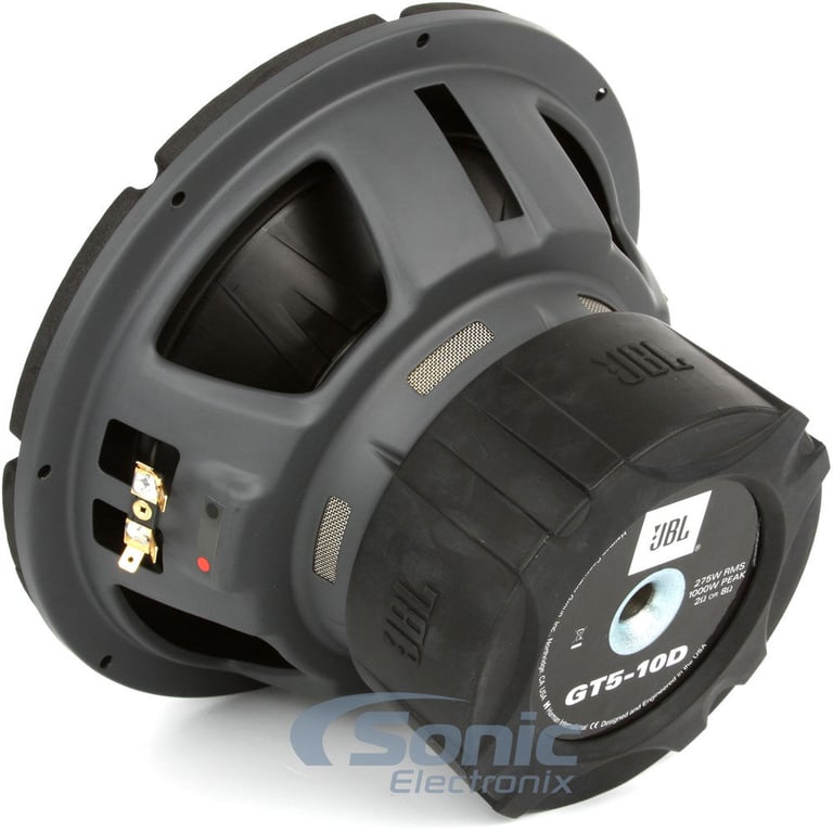 JBL & Crunch, Dual 10" Subwoofer Bass Bundle Image 4