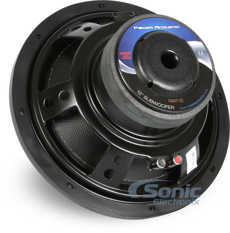 Power Acoustik & Crunch, 500 Watt RMS Bass Bundle Image 4
