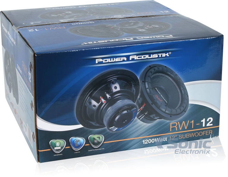 Power Acoustik & Crunch, 500 Watt RMS Bass Bundle Image 6