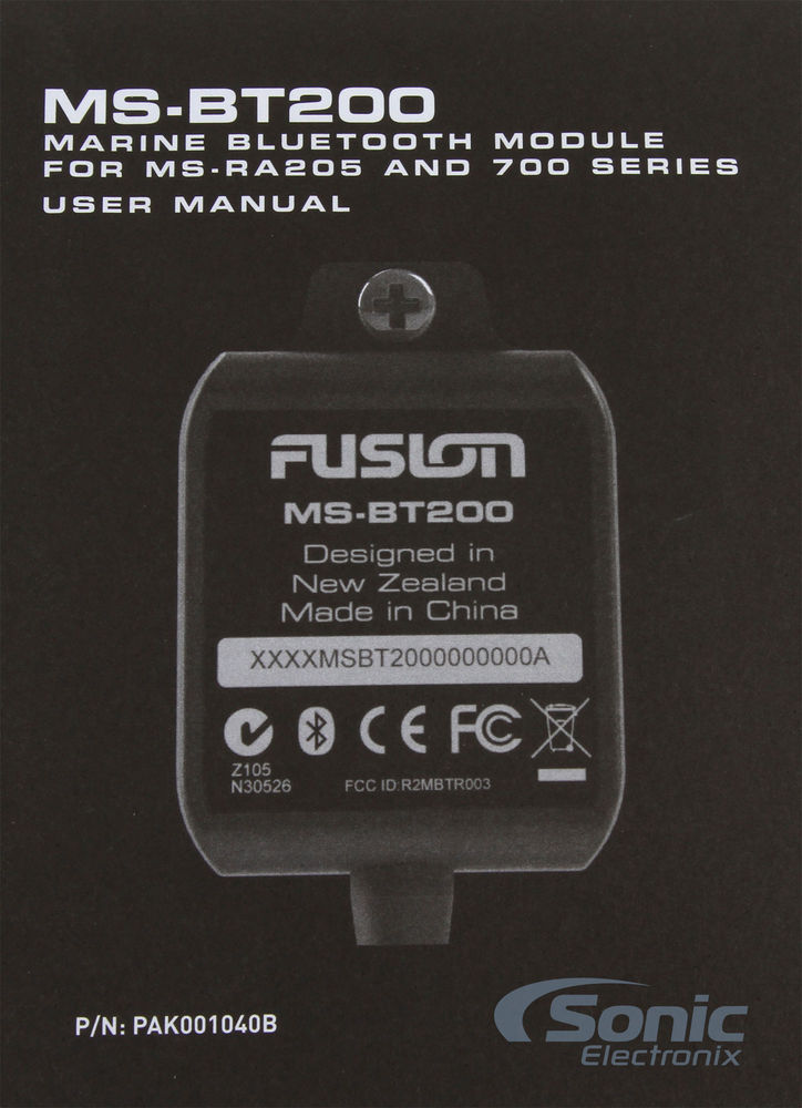 Fusion Electronics MS-BT200 Open Box Complete Image 3