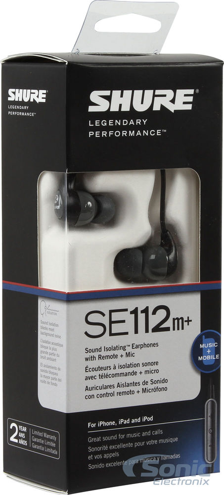 Shure SE112m+ (Gray) Image 7