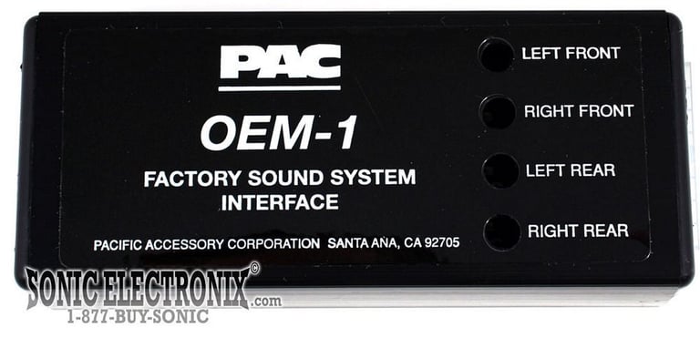 PAC OEM-1 Image 1