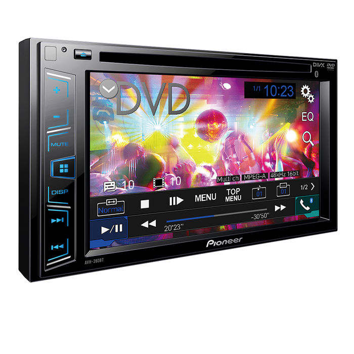 Pioneer AVH-280BT Open Box Complete (Very Good, Used) Image 9