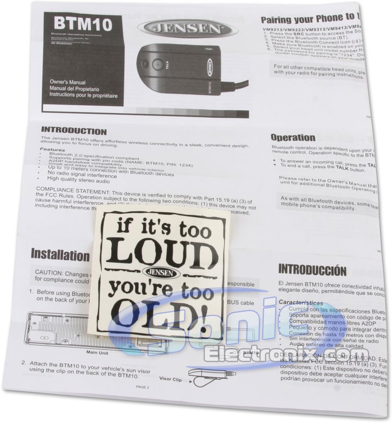 Jensen BTM10 Image 4