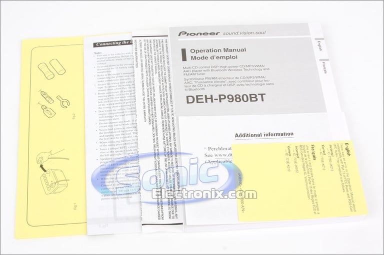 Pioneer Premier DEH-P980BT Image 12