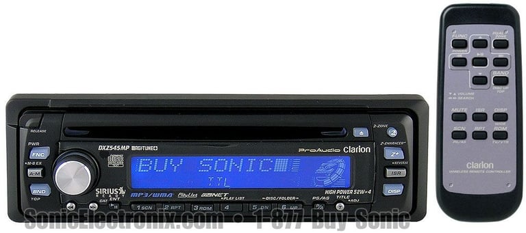 Clarion DXZ545MP Pro Audio Series Image 1