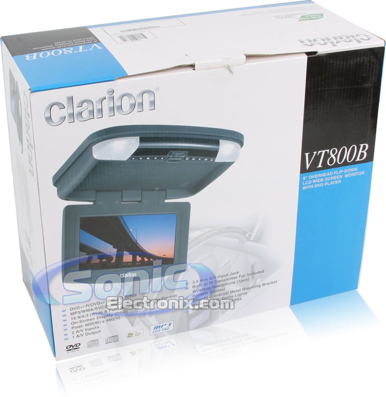 Clarion VT800B (Black) Image 12