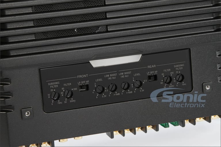 Sony 4-Channel Amplifier with Four FREE JBL 6-1/2" Speakers Image 5