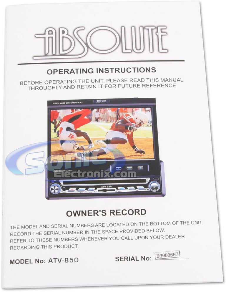 Absolute ATV-850 Image 11