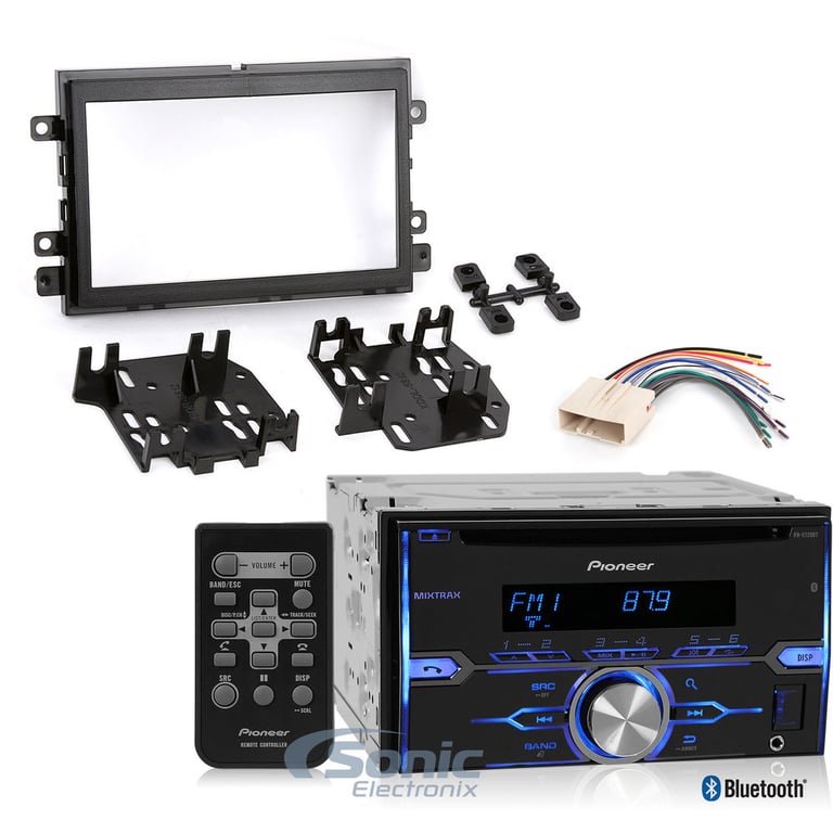 Pioneer Bluetooth Stereo Package for Select 2005 - 2010 Ford Vehicles Image 1