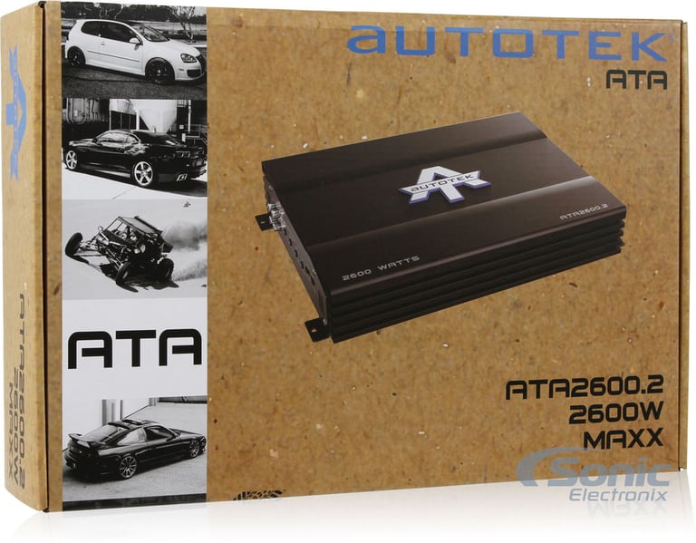 Autotek ATA2600.2 Speaker or Sub Amplifier (Bridgeable!) Image 7