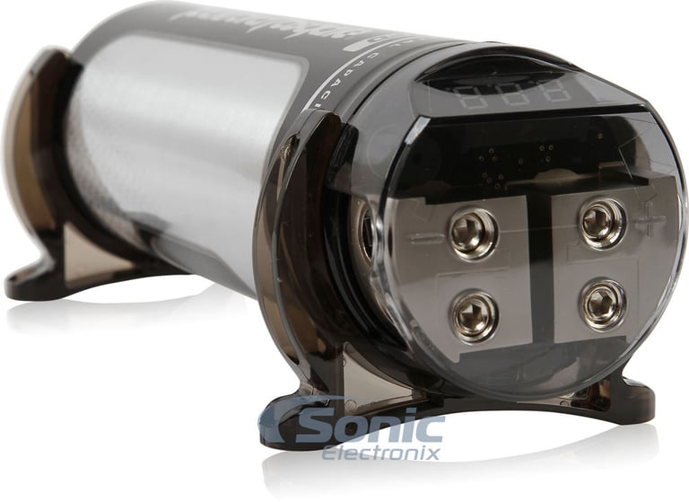 Rockford Fosgate 1.0 Farad Capacitor + 1200 Watt RMS Handling Amp Kit Image 4