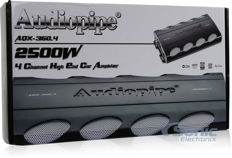 Audiopipe AQX-360.4 Image 8