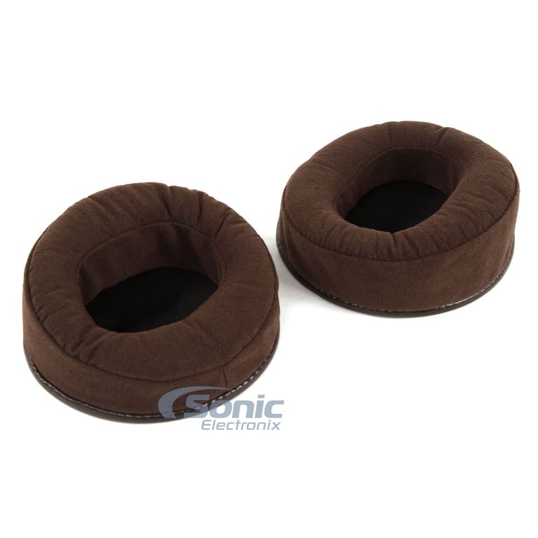 Audeze LCD Series Microsuede Replacement Ear Pads - Brown LCD3-EP-LF-BR Image 1