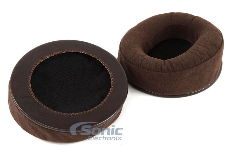Audeze LCD Series Microsuede Replacement Ear Pads - Brown LCD3-EP-LF-BR Image 3