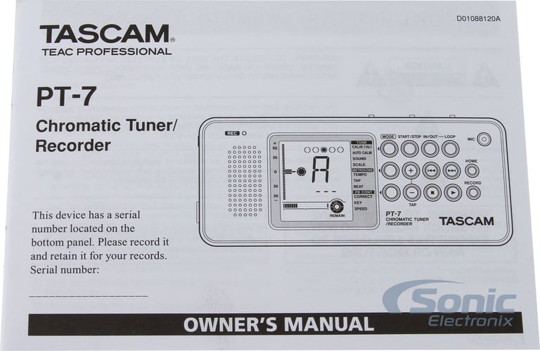 Tascam PT7 Image 6