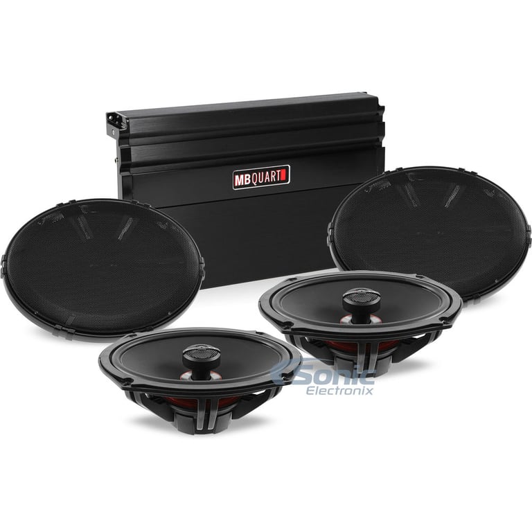 MB Quart 4-Channel Amplified Speakers Package Image 1