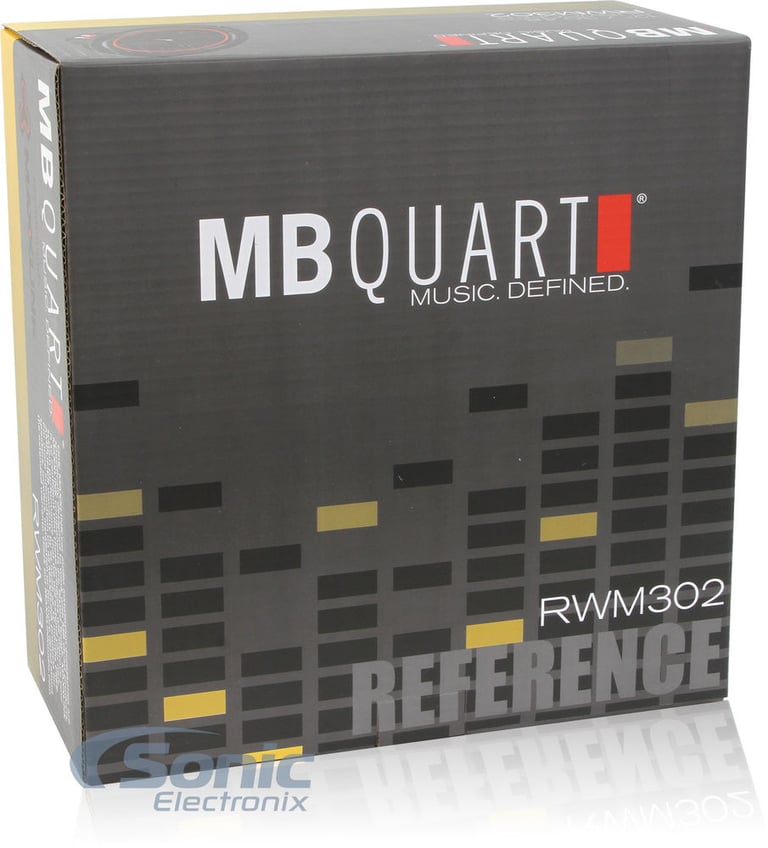 MB Quart 3-Channel Bundle w/ Two 6x9" Speakers, 12" Subwoofer & Amplifier Image 12