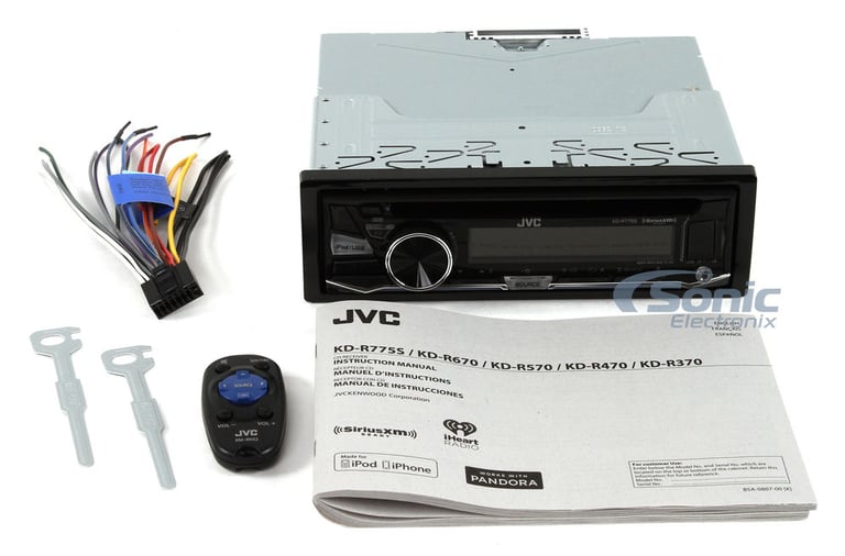 JVC Arsenal KD-R775S Image 9