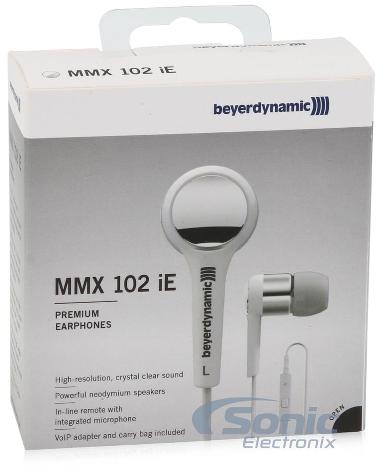 Sennheiser Urbanite XL (Sand) for iPhone, Over-Ear + Beyerdynamic MMX 102 iE (White/Silver) Image 20