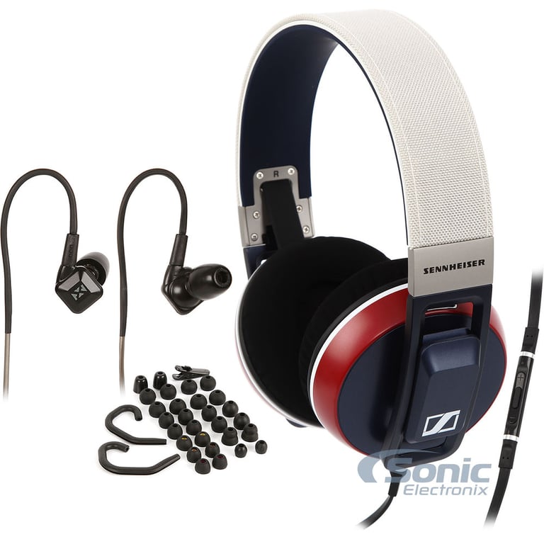 Sennheiser Urbanite XL (Nation) Over-ear + NVX EX10S In-Ear Monitors Image 1