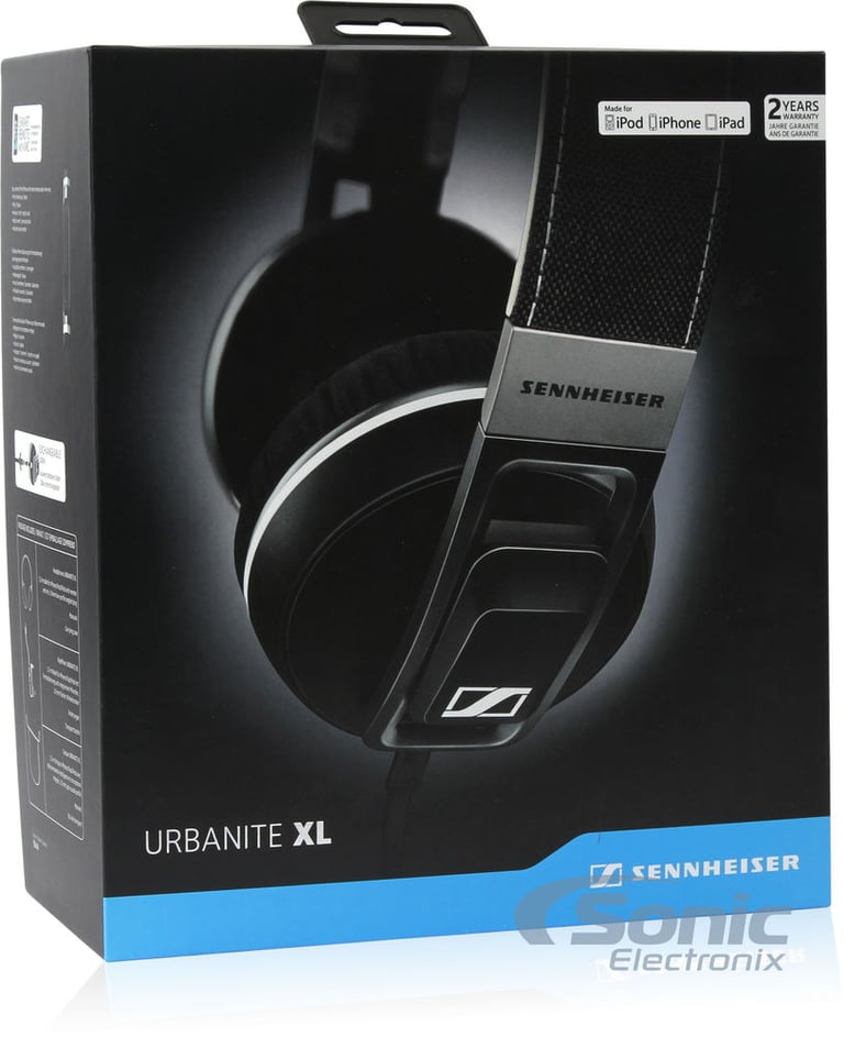 Sennheiser Urbanite XL (Black) + NVX EX10S In-Ear Monitors - Earbuds Image 12