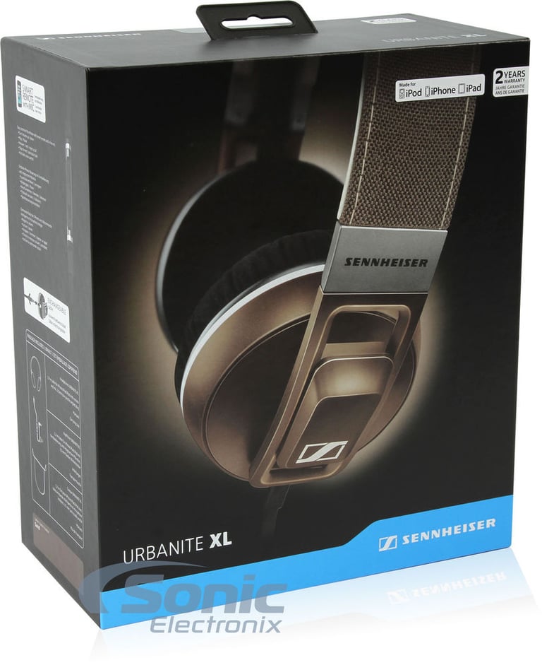 Sennheiser Urbanite XL (Sand) Over-Ear + NVX EX10S In-Ear Monitors Image 10