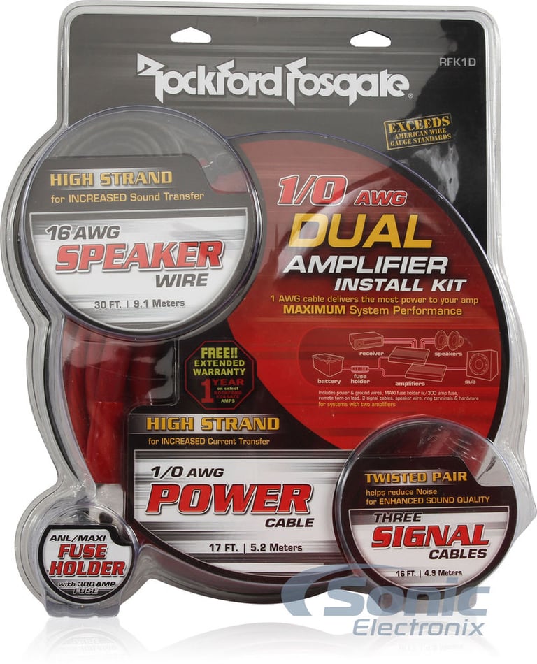 Rockford Fosgate RFK1D (Open Box, Good) Image 12