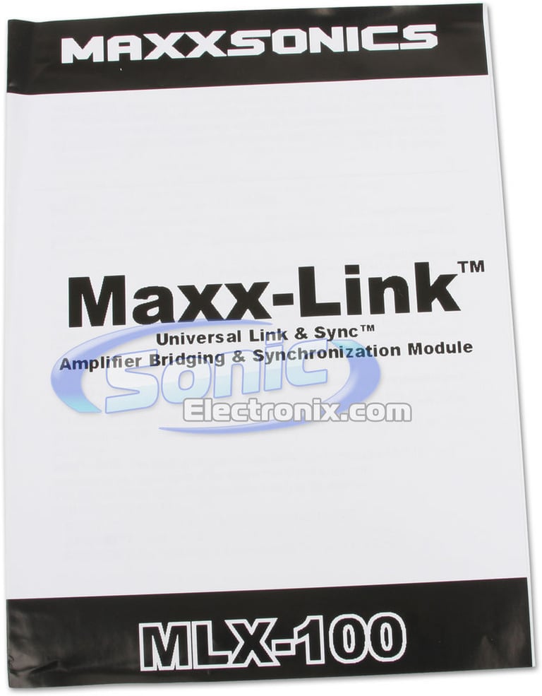 Hifonics Maxxsonics Maxx-Link MLX-100 Image 7