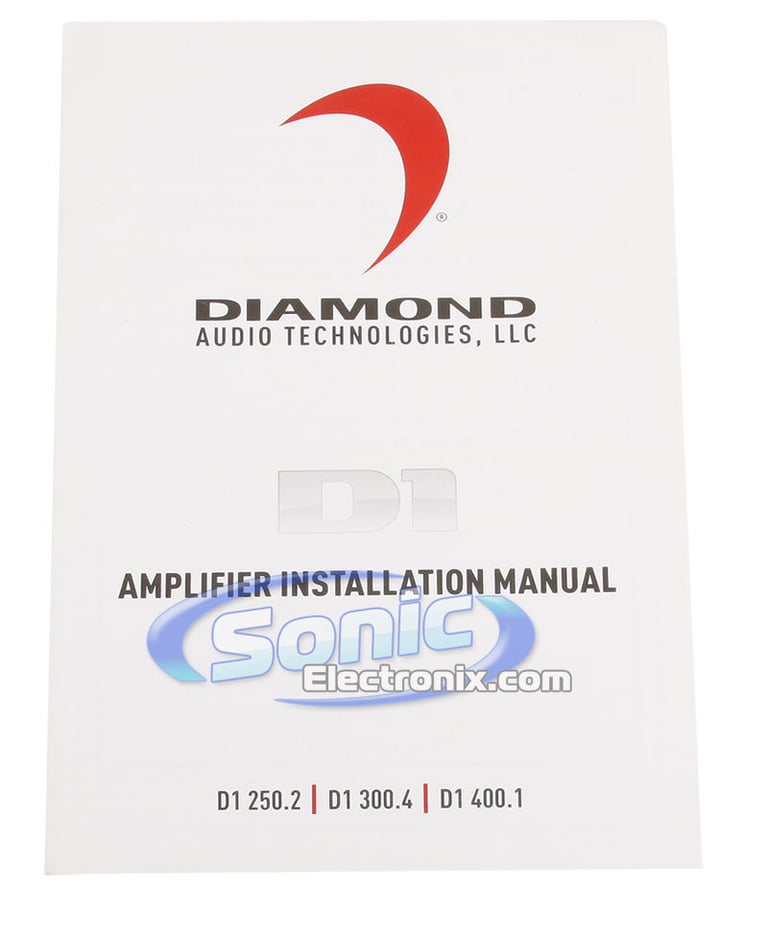Diamond Audio D1 400.1 (D1400.1) Image 7