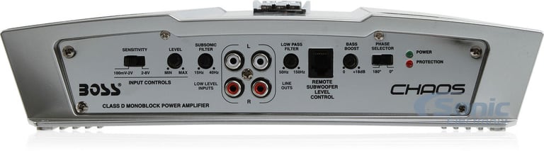 Boss 4000 Watt Max Dual 12" Chaos Series Amplified Bass Bundle Image 9