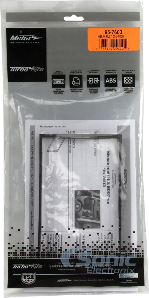 Metra 95-7603 Dash Kit Image 3