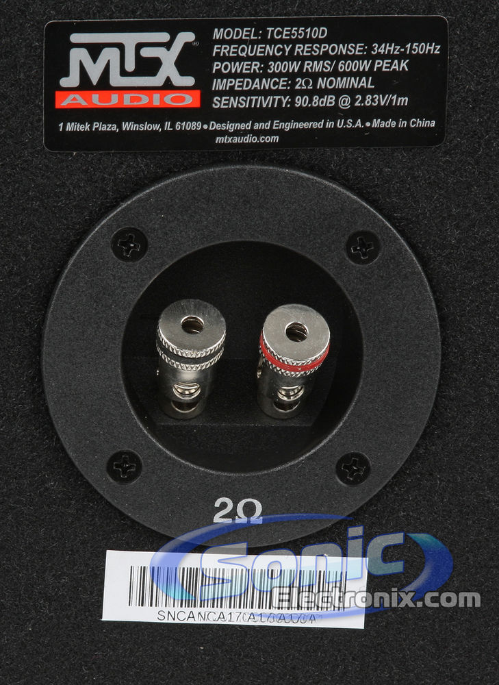 MTX Audio Thunder TCE5510D Image 3