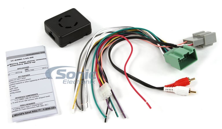 Axxess LC-GMRC-LAN-09 Wiring Interface Image 1