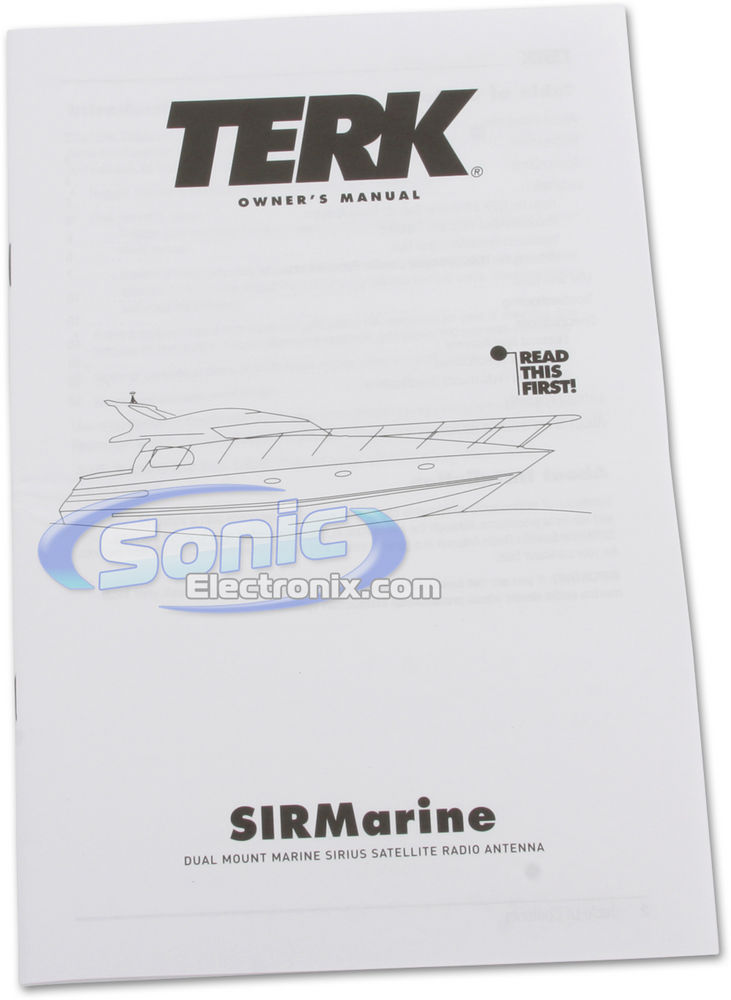 Sirius XM SIRMarine (SIR-MARINE) by Terk Image 6