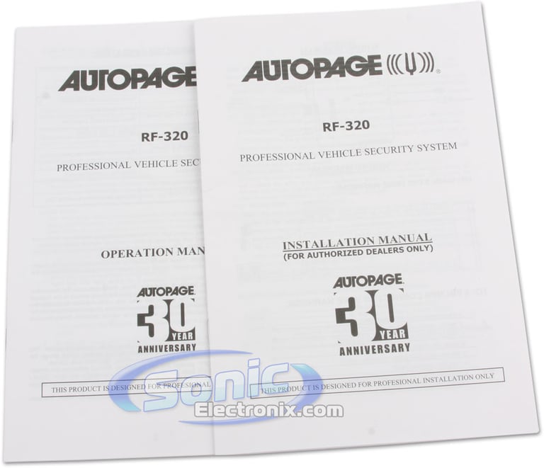 AutoPage RF-320 Image 7