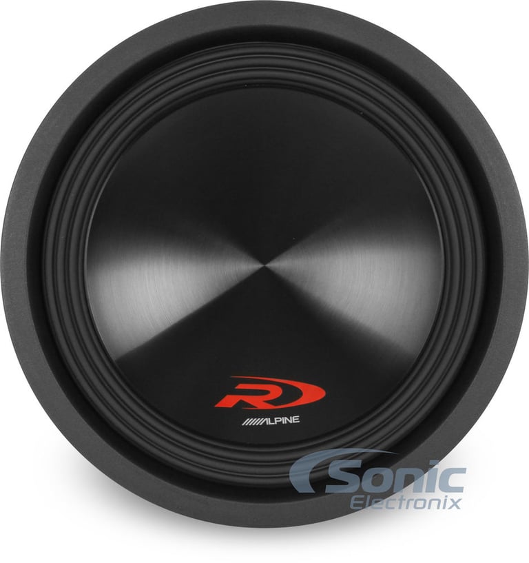 Two 12" Alpine Type-R + Hifonics Brutus 1-Ohm Stable Class D Monoblock Amplifier Image 3